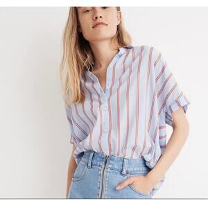 Madewell Central Shirt in Dalton Stripe